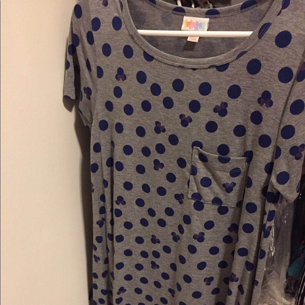 LuLaRoe Disney Minnie Mouse XS Carly Dress